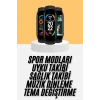 M6 Akıllı Bileklik Siyah Adımsayar Spor Takibi Android ve İOS Uyumlu