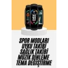 M6 Akıllı Bileklik Siyah Adımsayar Spor Takibi Android ve İOS Uyumlu