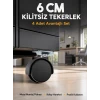 Masa ve Koltuk İçin Kilitsiz Tekerlek Seti 6 cm