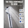 Masaj ve Yağmur Modlu Su Tasarruflu Duş Başlığı