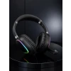 Mikrofonlu Bluetooth Kulak Üstü Kulaklık RGB Aydınlatmalı Type-C Şarjlı