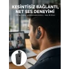 Mikrofonlu Makaralı Bluetooth Kulakiçi Kulaklık Android ve İOS Uyumlu Yeni Nesil