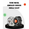Modern Akıllı Saat Kablosuz Şarj Sosyal Medya Bildirimli