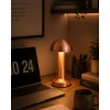 Modern Bronz Mantar Masa Lambası LED Dokunmatik Dekoratif Aydınlatma