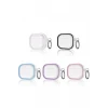 Movenchy Apple Airpods Pro 2 (2.nesil) Shiny Şeffaf Kılıf - Mor