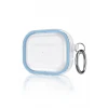 Movenchy Apple Airpods Pro 2 (2.nesil) Shiny Şeffaf Kılıf - Sierra Blue