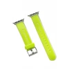 Movenchy Apple Watch 38mm Jelly Silikon Kordon - Yeşil