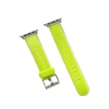 Movenchy Apple Watch 38mm Jelly Silikon Kordon - Yeşil