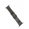 Movenchy Apple Watch 45mm Buff Deri Kordon - Siyah