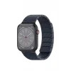 Movenchy Apple Watch 45mm Carbon Steel Kordon - Lacivert