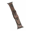 Movenchy Apple Watch 45mm Buff Deri Kordon - Kahverengi