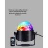 Müzik Sensörlü Renkli LED Parti Işığı