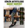 Nefes Alabilir Kompresyonlu Dizlik Tam Boy Esnek Diz Koruyucu