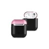 Newface Apple Airpods 2 (2.nesil) 3in1 Kılıf - Siyah-Pembe