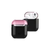 Newface Apple Airpods 2 (2.nesil) 3in1 Kılıf - Siyah-Pembe