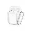 Newface Apple Airpods 2 (2.nesil) Hang Kılıf - Şeffaf