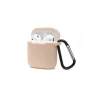 Newface Apple Airpods 2 (2.nesil) Sert Silikon Kılıf - Bej