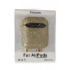Newface Apple Airpods 2 (2.nesil) Spell Simli Kılıf - Gold
