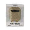 Newface Apple Airpods 2 (2.nesil) Spell Simli Kılıf - Gold