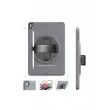 Newface Apple iPad 10.2 (7.nesil) Kılıf Hand Strap Tablet Kılıfı - Gri
