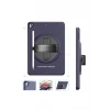 Newface Apple iPad 10.2 (7.nesil) Kılıf Hand Strap Tablet Kılıfı - Lacivert