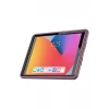 Newface Apple iPad 10.2 (7.nesil) Kılıf Hand Strap Tablet Kılıfı - Mürdüm