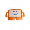 Newface Apple iPad 10.2 (7.nesil) Kılıf Karakter Tablet Silikon - Turuncu