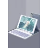 Newface Apple iPad 10.2 (9.nesil) Kılıf KC01 Smart Klavyeli Tablet Kılıfı - Lacivert