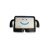 Newface Apple iPad 2022 10.9 (10.nesil) Kılıf Karakter Tablet Silikon - Siyah