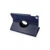 Newface Apple iPad 4 9.7 Kılıf 360 Tablet Deri Kılıf - Lacivert