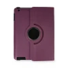 Newface Apple iPad 4 9.7 Kılıf 360 Tablet Deri Kılıf - Mürdüm