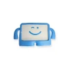 Newface Apple iPad 4 9.7 Kılıf Karakter Tablet Silikon - Mavi