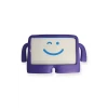 Newface Apple iPad 4 9.7 Kılıf Karakter Tablet Silikon - Mor