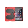 Newface Apple iPad 5 Air 9.7 Kılıf Griffin Tablet Kapak - Kırmızı