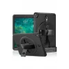 Newface Apple iPad 5 Air 9.7 Kılıf Strap-C Otterbox Tablet Kapak - Siyah