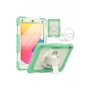 Newface Apple iPad 5 Air 9.7 Kılıf Strap New Tablet Kapak - Yeşil
