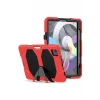 Newface Apple iPad Pro 11 (2020) Kılıf Griffin Tablet Kapak - Kırmızı
