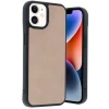 Newface Apple iPhone 11 Kılıf Aras Deri Kapak - Pudra