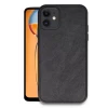 Newface Apple iPhone 11 Kılıf Aras Deri Kapak - Siyah