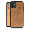 Newface Apple iPhone 11 Kılıf Aras Deri Kapak - Taba