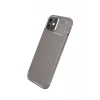 Newface Apple iPhone 11 Kılıf Auto Focus Karbon Kapak - Gri