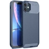 Newface Apple iPhone 11 Kılıf Auto Focus Karbon Kapak - Lacivert