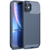 Newface Apple iPhone 11 Kılıf Auto Focus Karbon Kapak - Lacivert