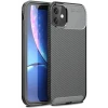 Newface Apple iPhone 11 Kılıf Auto Focus Karbon Kapak - Siyah