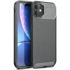 Newface Apple iPhone 11 Kılıf Auto Focus Karbon Kapak - Siyah