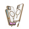 Newface Apple iPhone 11 Kılıf Enka Magsafe Silikon Kılıf - Desert