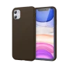 Newface Apple iPhone 11 Kılıf First Silikon - Kahverengi