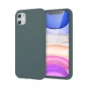Newface Apple iPhone 11 Kılıf First Silikon - Koyu Yeşil