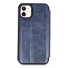 Newface Apple iPhone 11 Kılıf Flip Cover - Lacivert