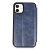 Newface Apple iPhone 11 Kılıf Flip Cover - Lacivert